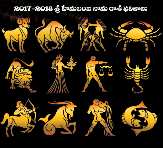 zodiac of signs meaning telugu in Panchangam Rasi Horoscope Telugu Hemalambi Phalalu Astrology